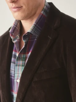 J.McLaughlin Suffolk Corduroy Sport Coat Brown New