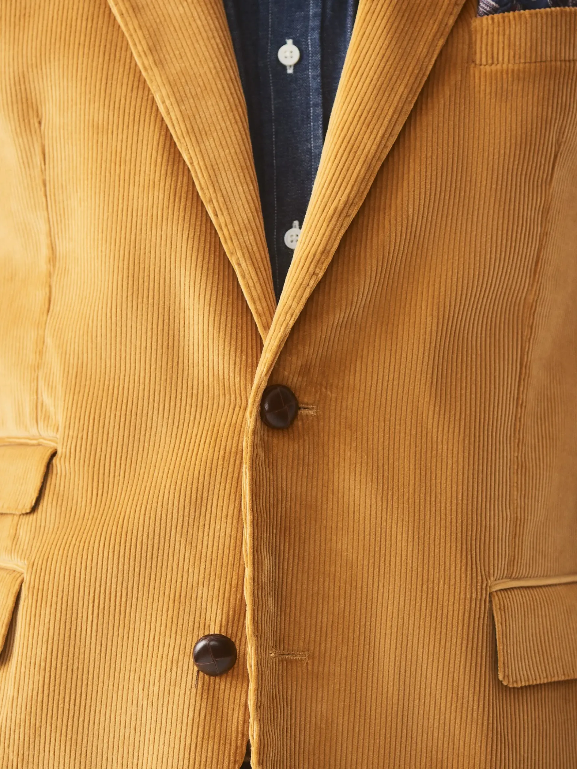 J.McLaughlin Suffolk Corduroy Sport Coat Corn Best