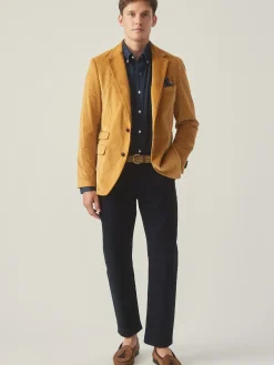 J.McLaughlin Suffolk Corduroy Sport Coat Corn Best