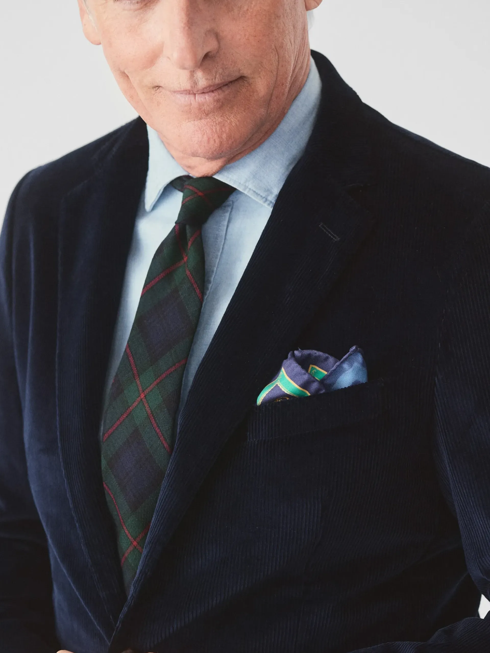 J.McLaughlin Suffolk Corduroy Sport Coat DarkNavy Hot