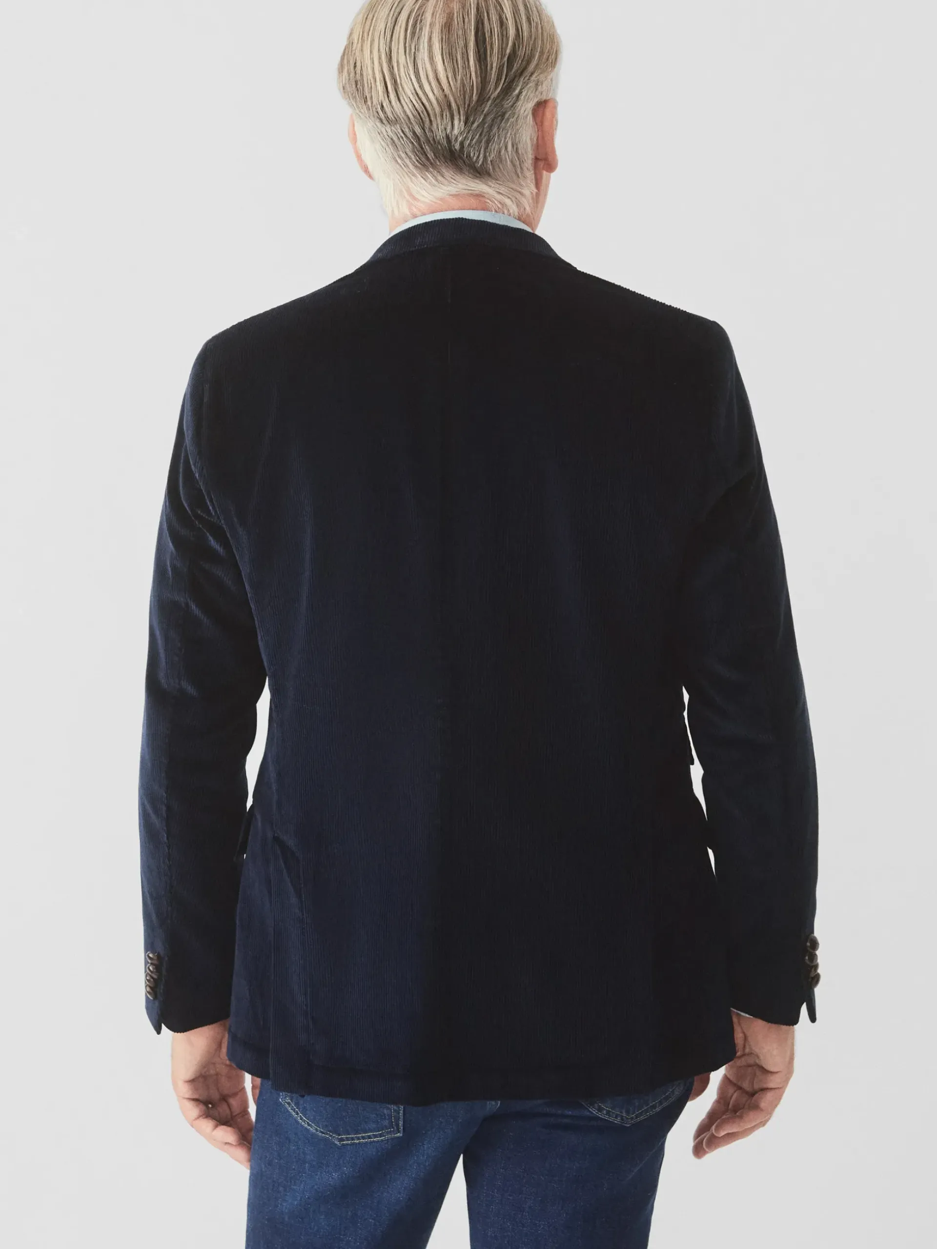 J.McLaughlin Suffolk Corduroy Sport Coat DarkNavy Hot