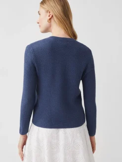 J.McLaughlin Tabitha Cardigan HeatherDarkDenim Sale