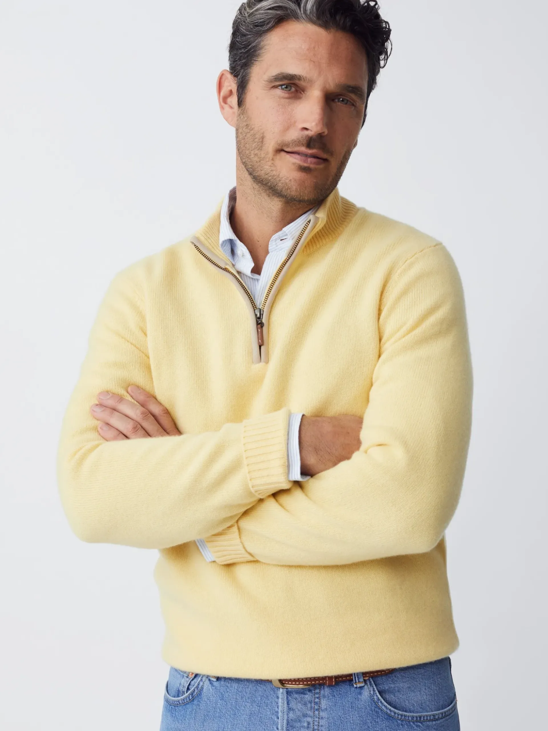 J.McLaughlin Tate Cashmere Sweater Yellow Online