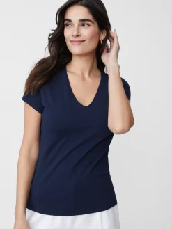 J.McLaughlin Terrine Tee Navy Online