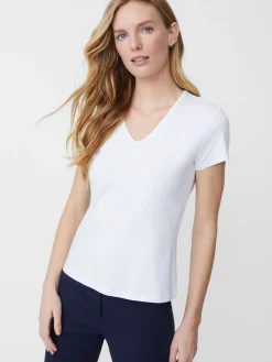 J.McLaughlin Terrine Tee White Fashion