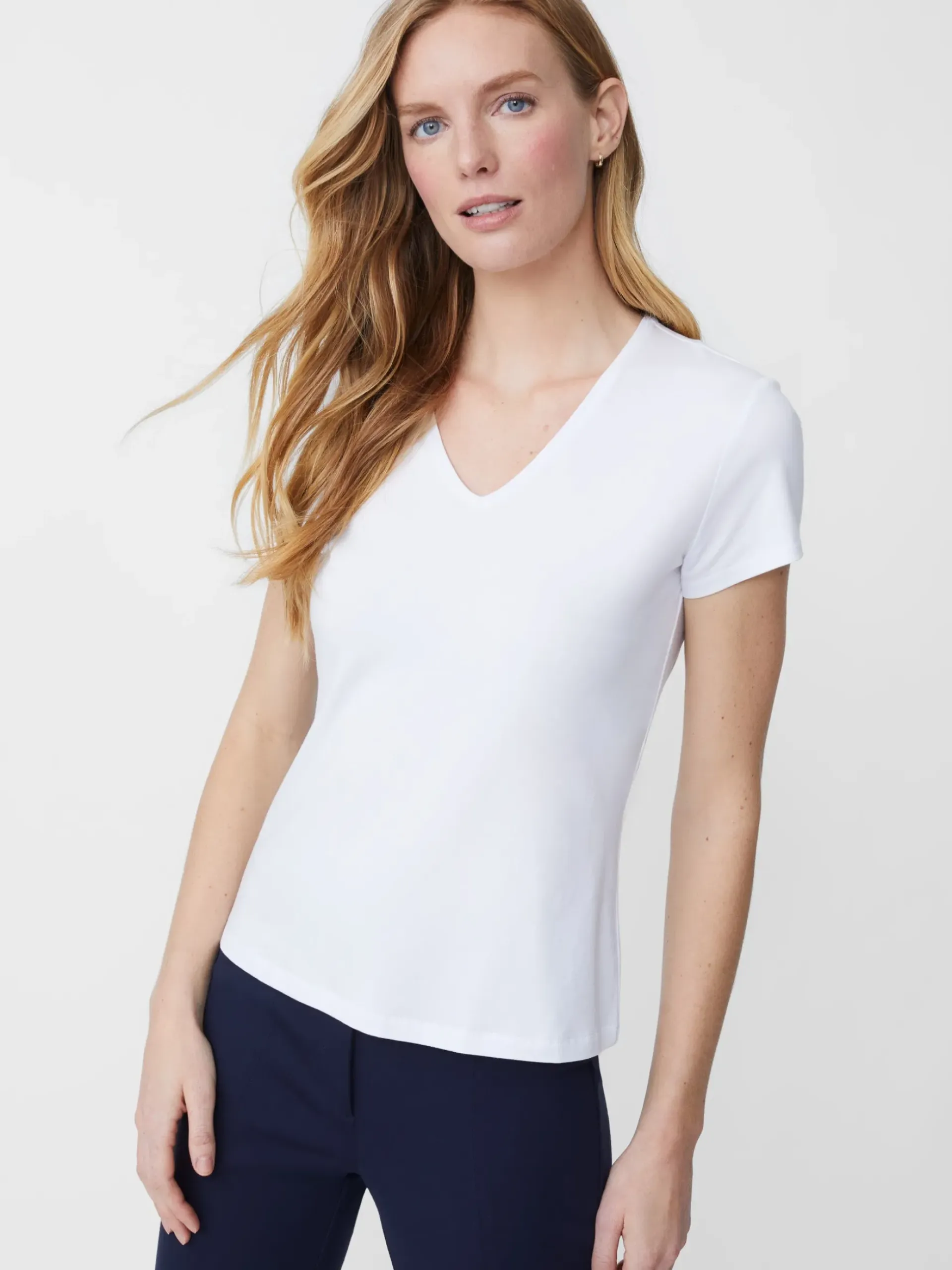 J.McLaughlin Terrine Tee White Fashion