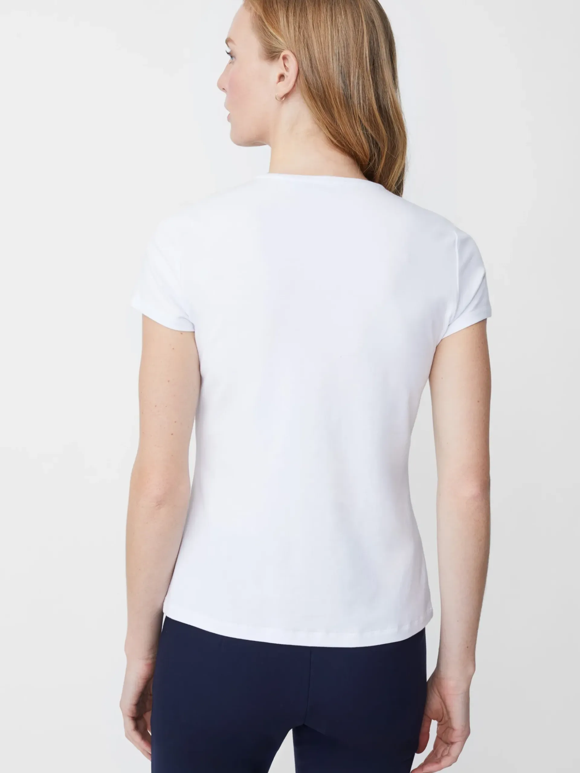 J.McLaughlin Terrine Tee White Fashion