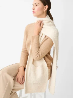 J.McLaughlin Verbier Scarf Cream Sale