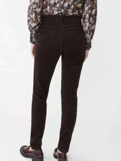 J.McLaughlin Watson Velvet Jeans DarkChocolate Discount