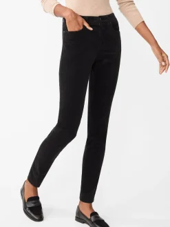 J.McLaughlin Watson Velvet Jeans Black Best