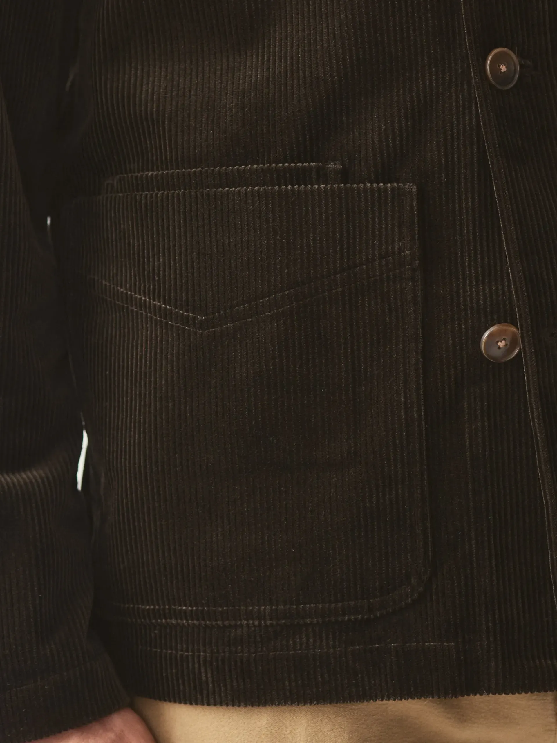 J.McLaughlin Weekender Corduroy Jacket Brown Best