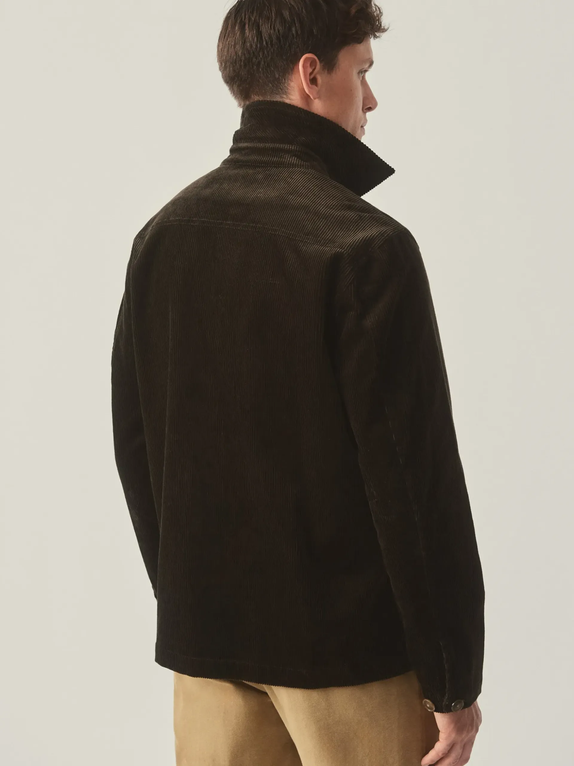 J.McLaughlin Weekender Corduroy Jacket Brown Best