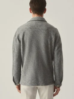 J.McLaughlin Weekender Jacket LightGray Fashion