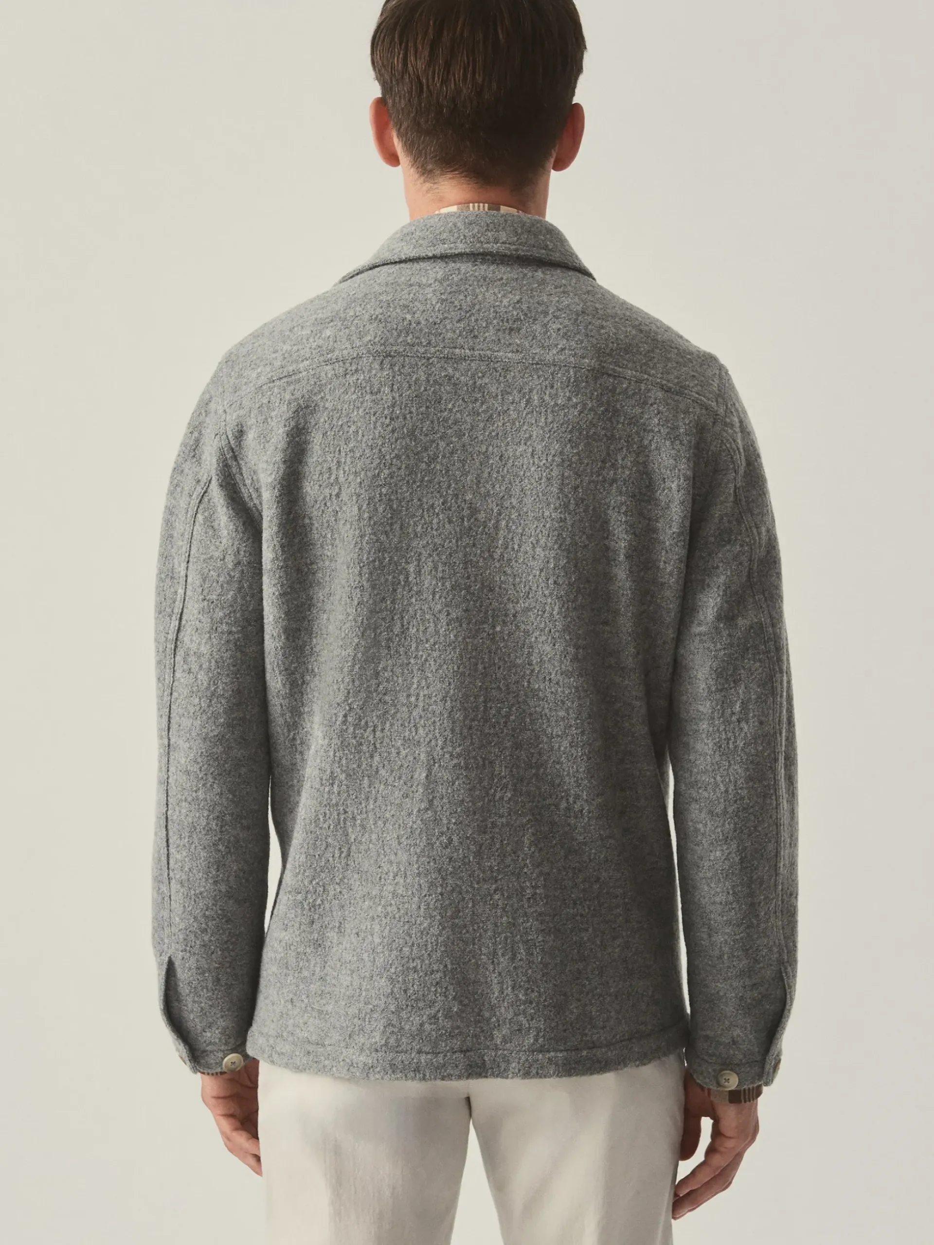 J.McLaughlin Weekender Jacket LightGray Fashion