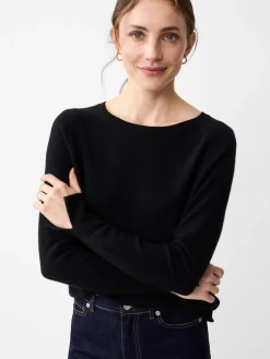 J.McLaughlin Zo Cashmere Sweater Black Discount